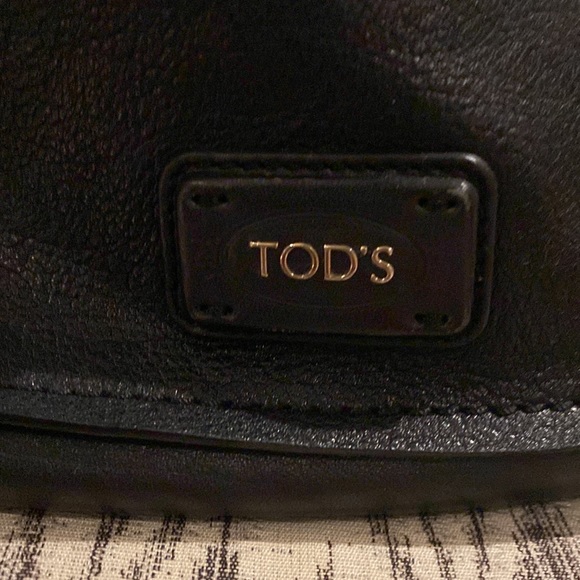 Tod’s DD bag toppe convertible satchel/crossbody purse in black leather - Picture 6 of 10